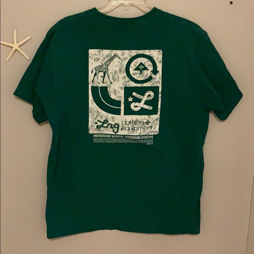 LRG Lifted Research Group Green Men’s Standard XL